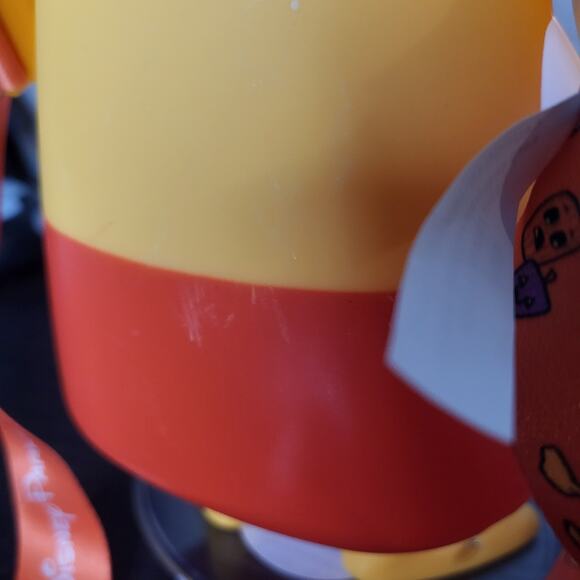 Disney Donald Duck Glow in the Dark Candy Corn Sipper Cup with Straw NEW - Picture 7 of 7